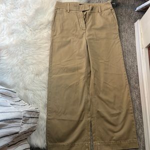 Jcrew wide leg cropped pants